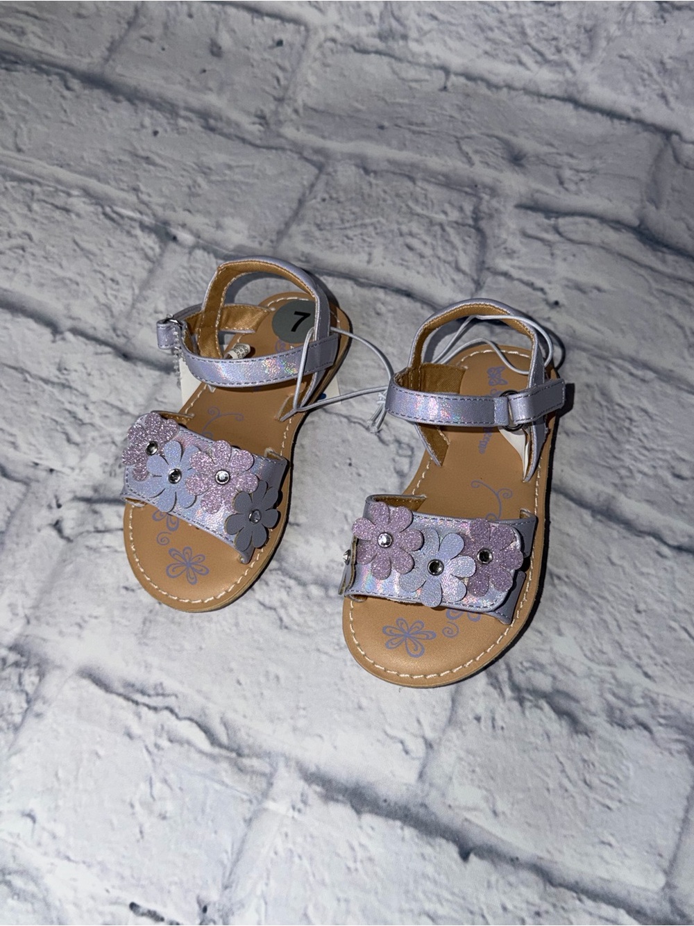Kids Sandal with Floral Strap -Self Esteem